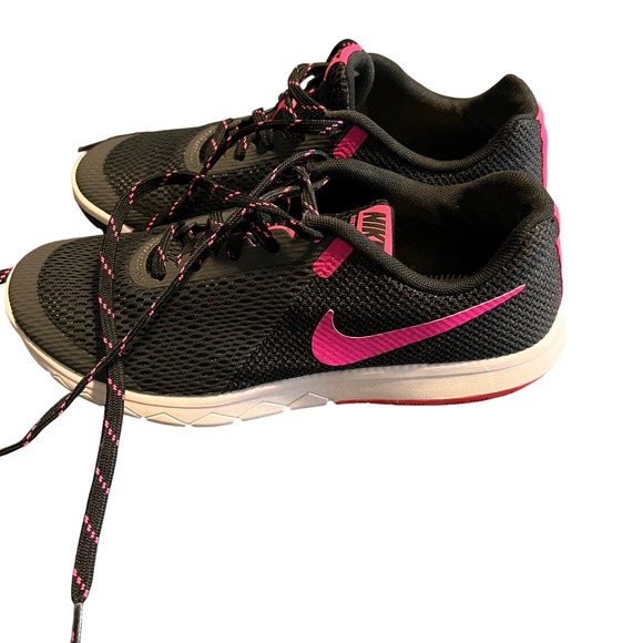 Nike Flex Experience RN 5 Womens Running Shoes Black Pink US Size 8, Athletic - Picture 2 of 10